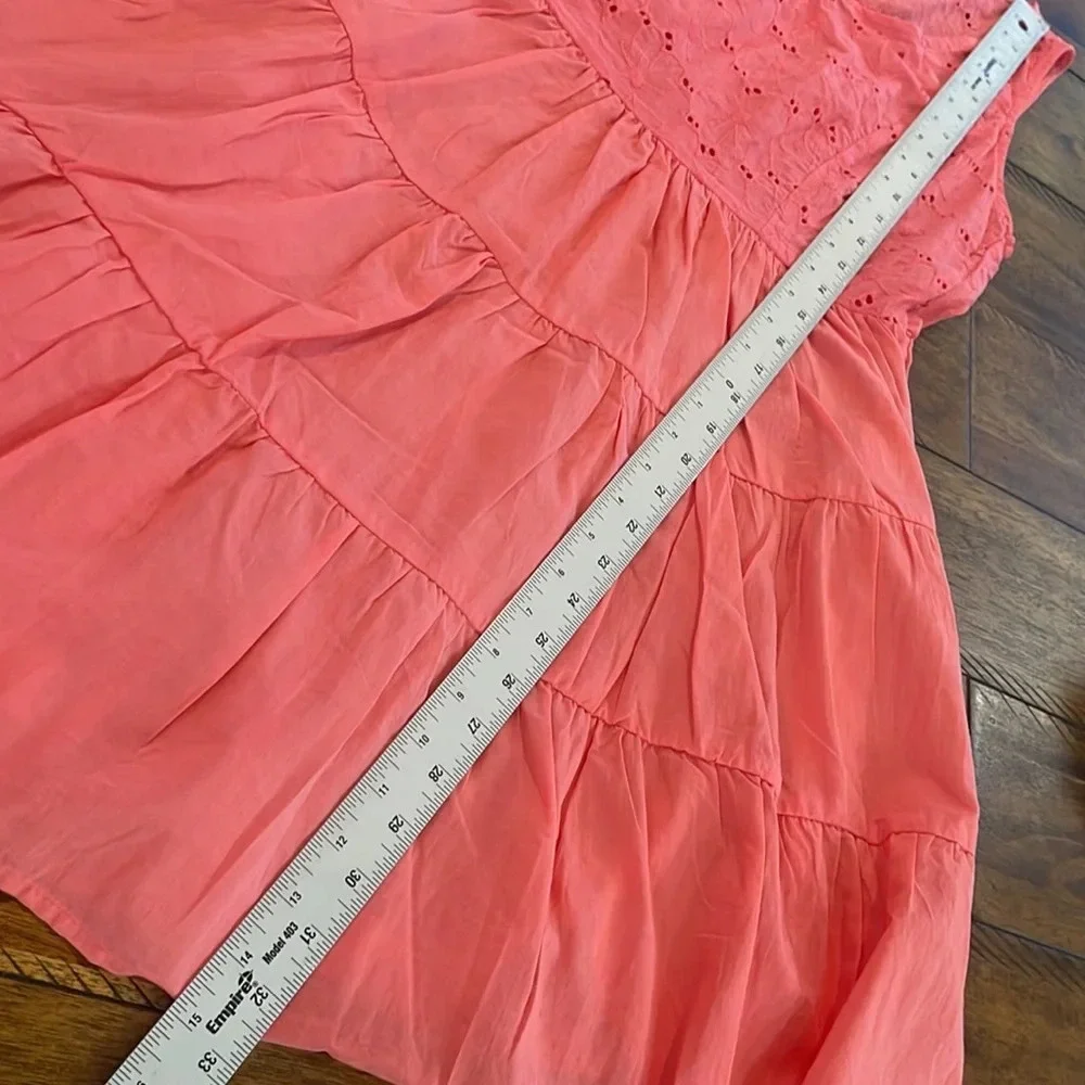 Bebop Midi Eyelet Tiered Dress size M - Picture 15 of 16